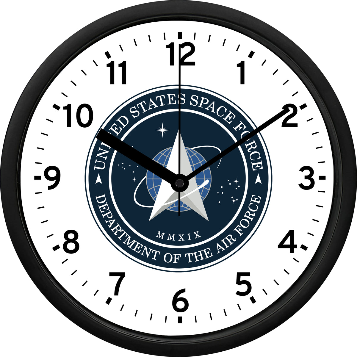 Usf Clock US Space Force Wall Clock Version 1 – Heartland Diecast & Promotions, LLC