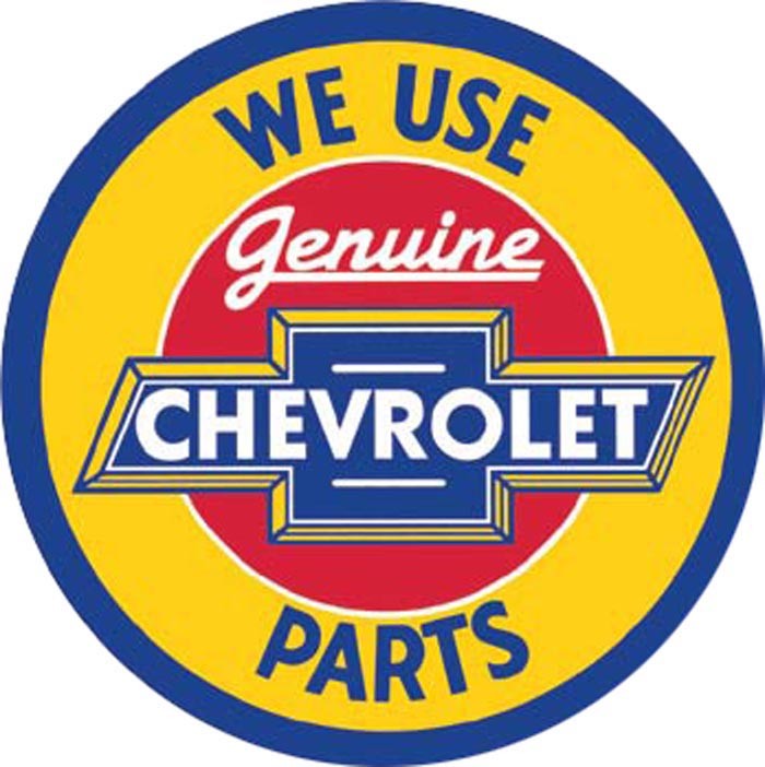 Chevy Genuine Parts (Round)