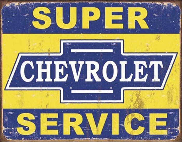 Chevy - Super Chevrolet Service (Weathered)