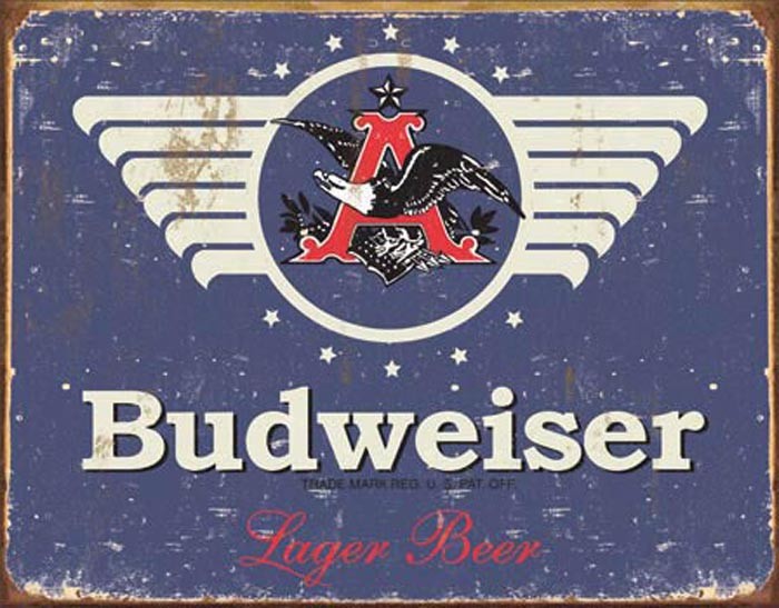 Budweiser 1936 Logo (Weathered)