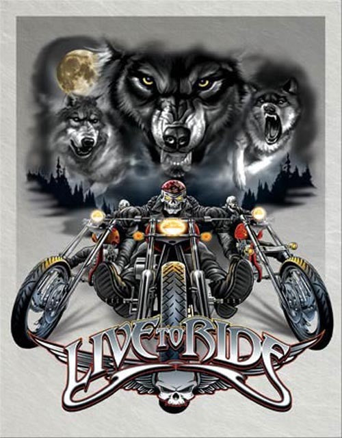 Live To Ride - Wolves