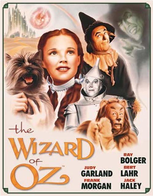 Wizard of Oz - Illustrated Poster