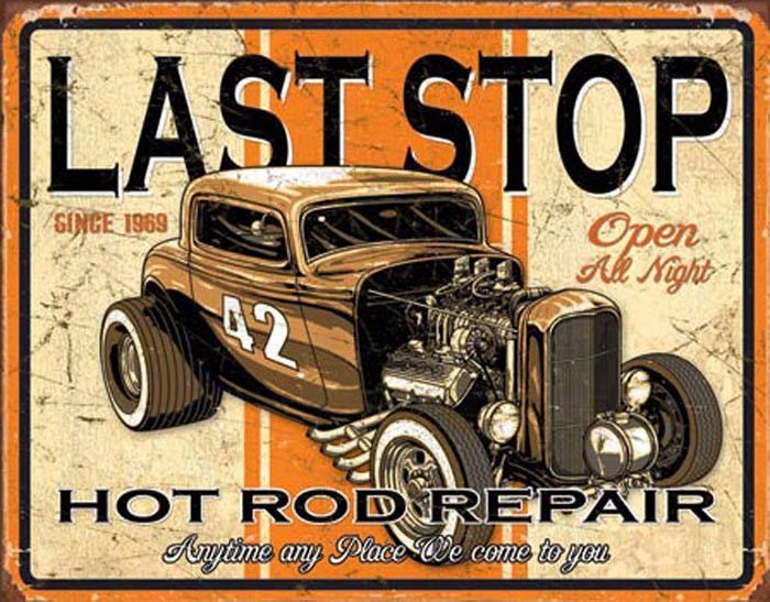 Last Stop Hot Rod Repair (Weathered)