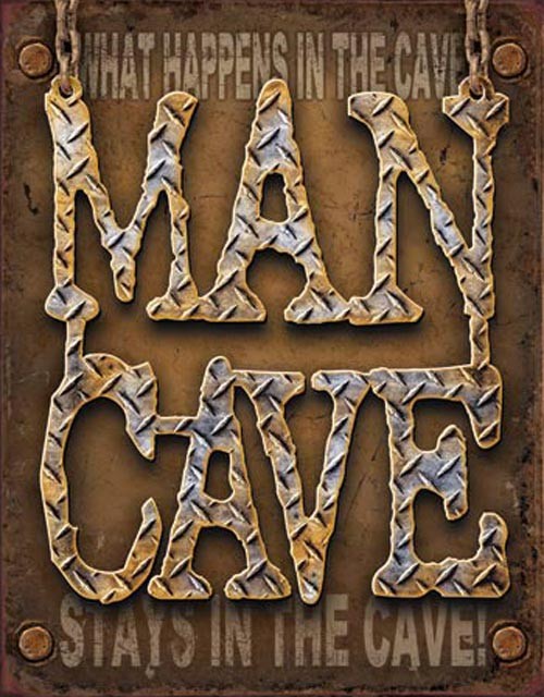 Man Cave - Diamond Plate (Weathered)