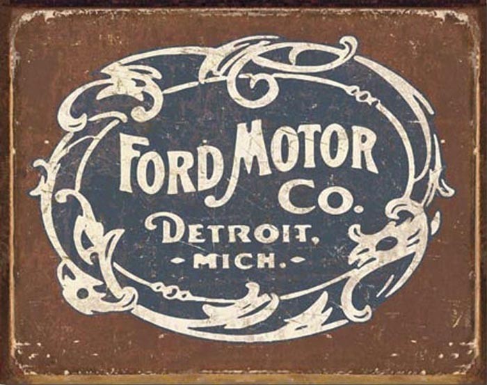 Ford - Historic Logo (Weathered)