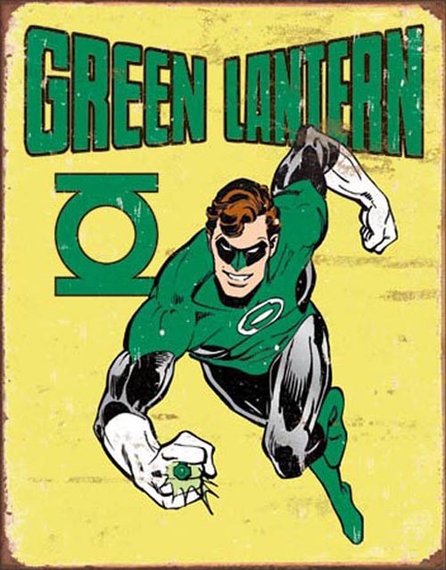 Green Lantern - Retro (Weathered)