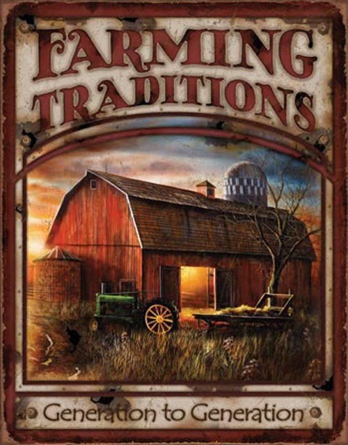 Farming Traditions (Weathered)