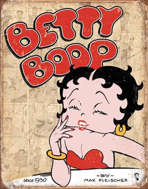 Betty Boop - Retro (Weathered)