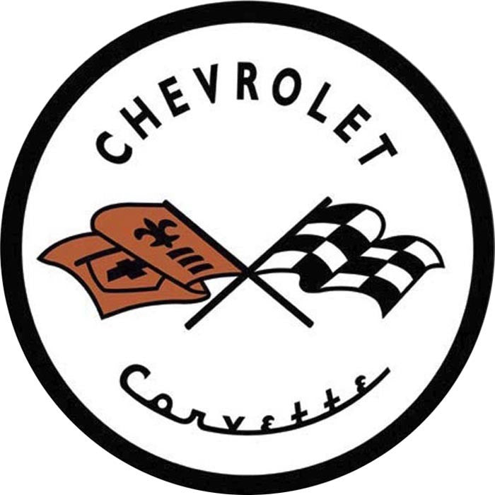 Corvette 1953 Logo - Round