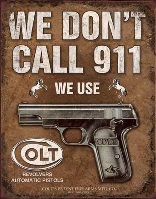 Colt - We Don't Dial 911 (Weathered)