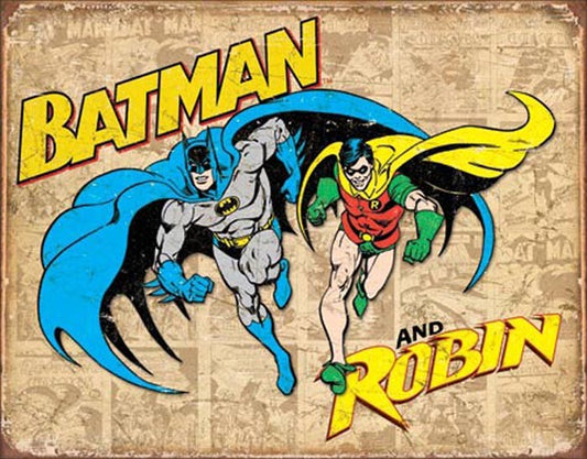 Batman & Robin (Weathered)