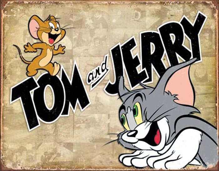 Tom & Jerry - Retro (Weathered)