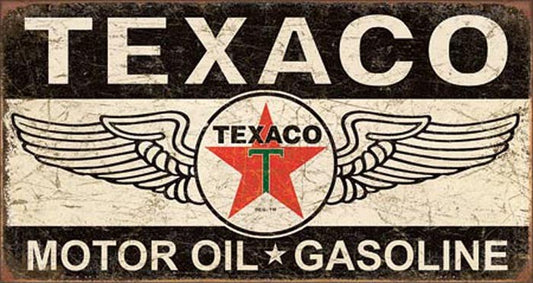 Texaco Winged Logo (Weathered)