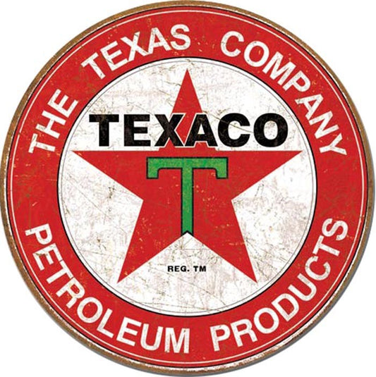 Texaco (Round) (Weathered)