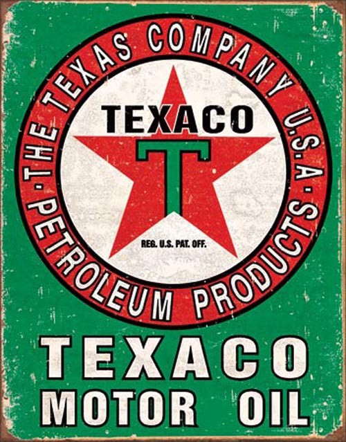 Texaco Oil (Weathered)