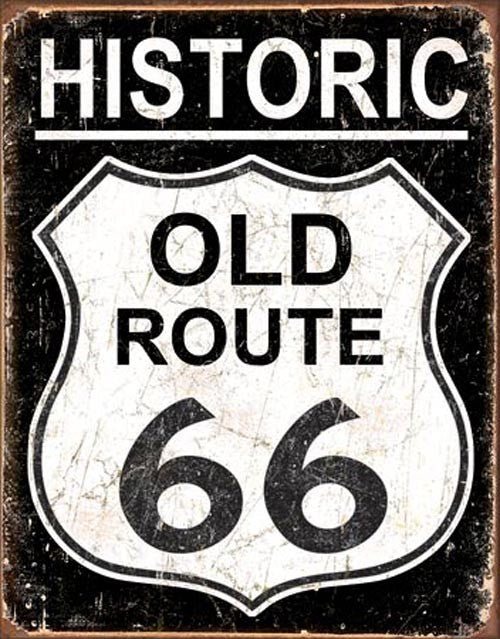 Old Route 66 (Weathered)