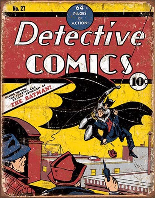 Detective Comics No27 - Batman (Weathered)