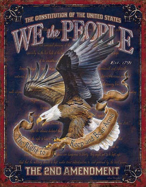 We The People - 2nd Amendment - Eagle