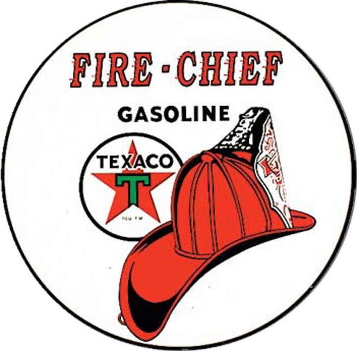 Texaco Fire Chief (Round)