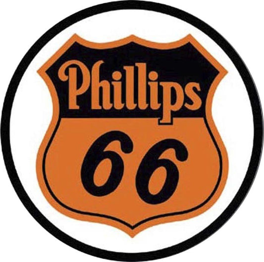 Phillips 66 Shield - Round