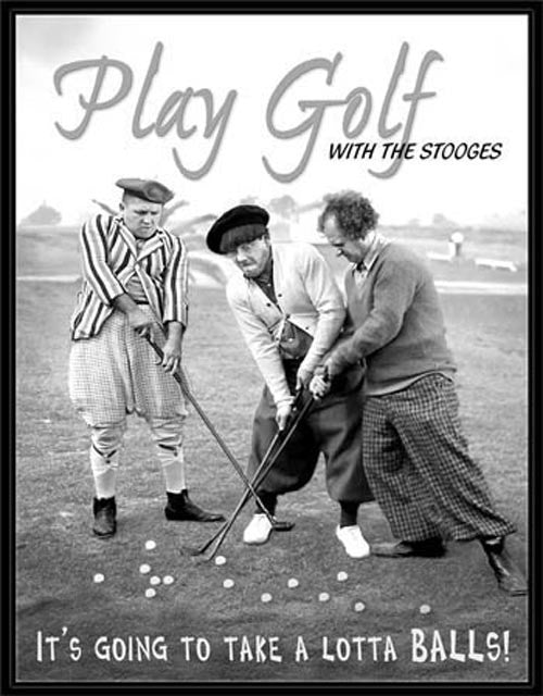 Stooges - Play Golf