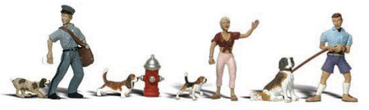 People & Pets w/Fire Hydrant