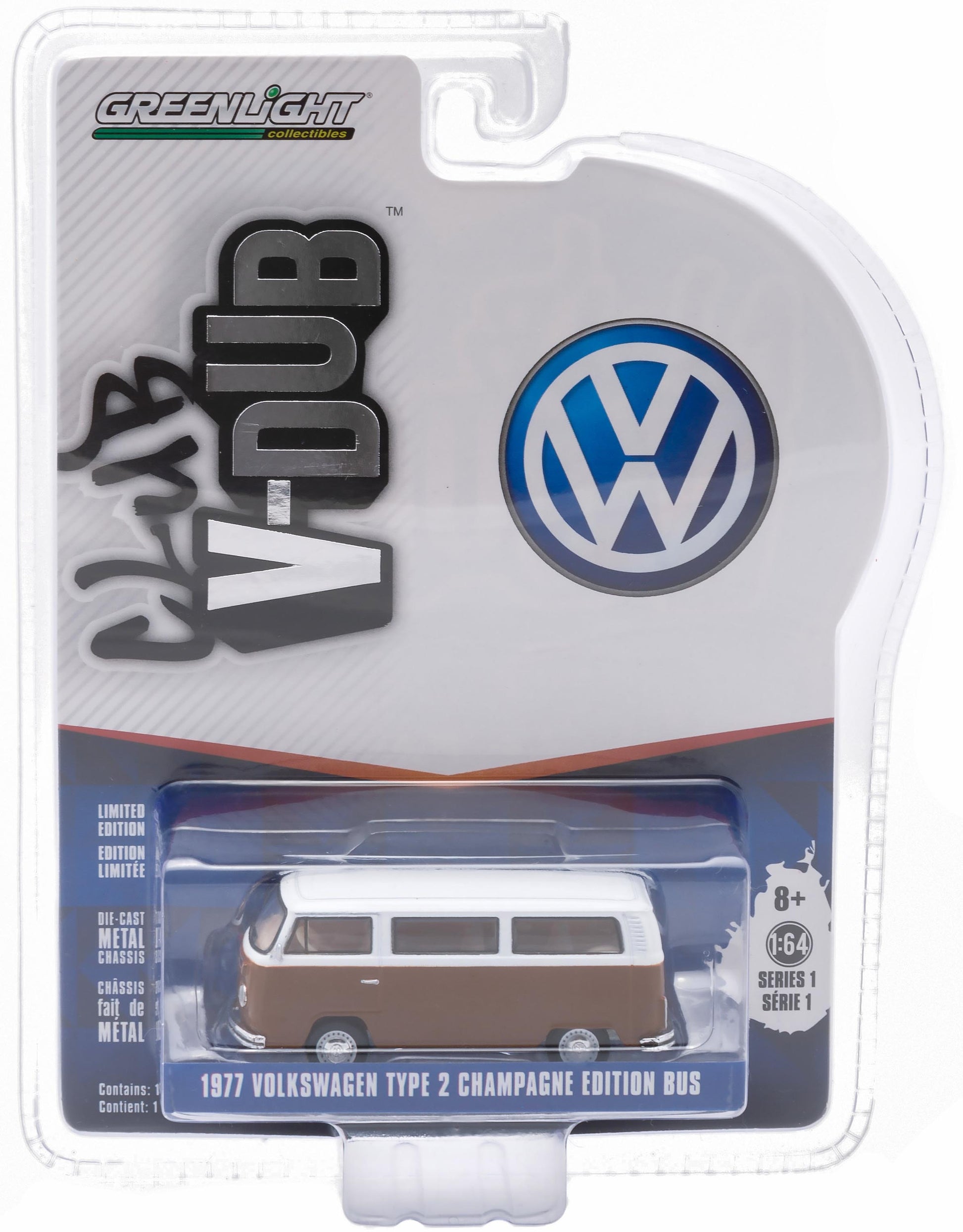 1977 Volkswagen Type 2 Champagne Edition Bus (Agate Brown/Atlas White)